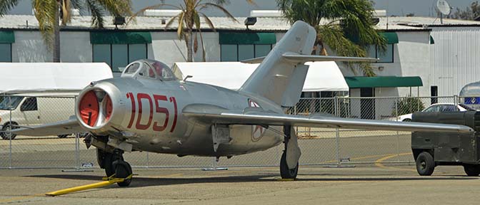 Mikoyan-Gurevich MiG-15 NX87CN, April 29, 2016